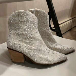 Betsy Johnson sparkly cowboy boots
